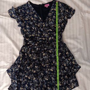 Tiered Floral Romper